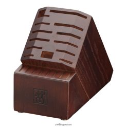 Zwilling frêne de rangement, frêne, bloc couteau pro vide avec lasure noyer HV28V383 coutellerie