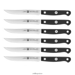 Zwilling gourmet 6 pièces, ensemble de couteaux à steak HV28V15 coutellerie