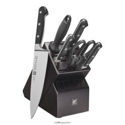 Zwilling Professional S 7 pièces, ensemble de blocs à couteaux, noir mat HV28V111 coutellerie