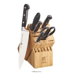 Zwilling professionnel s 7 pièces, jeu de blocs à couteaux, naturel HV28V51 coutellerie